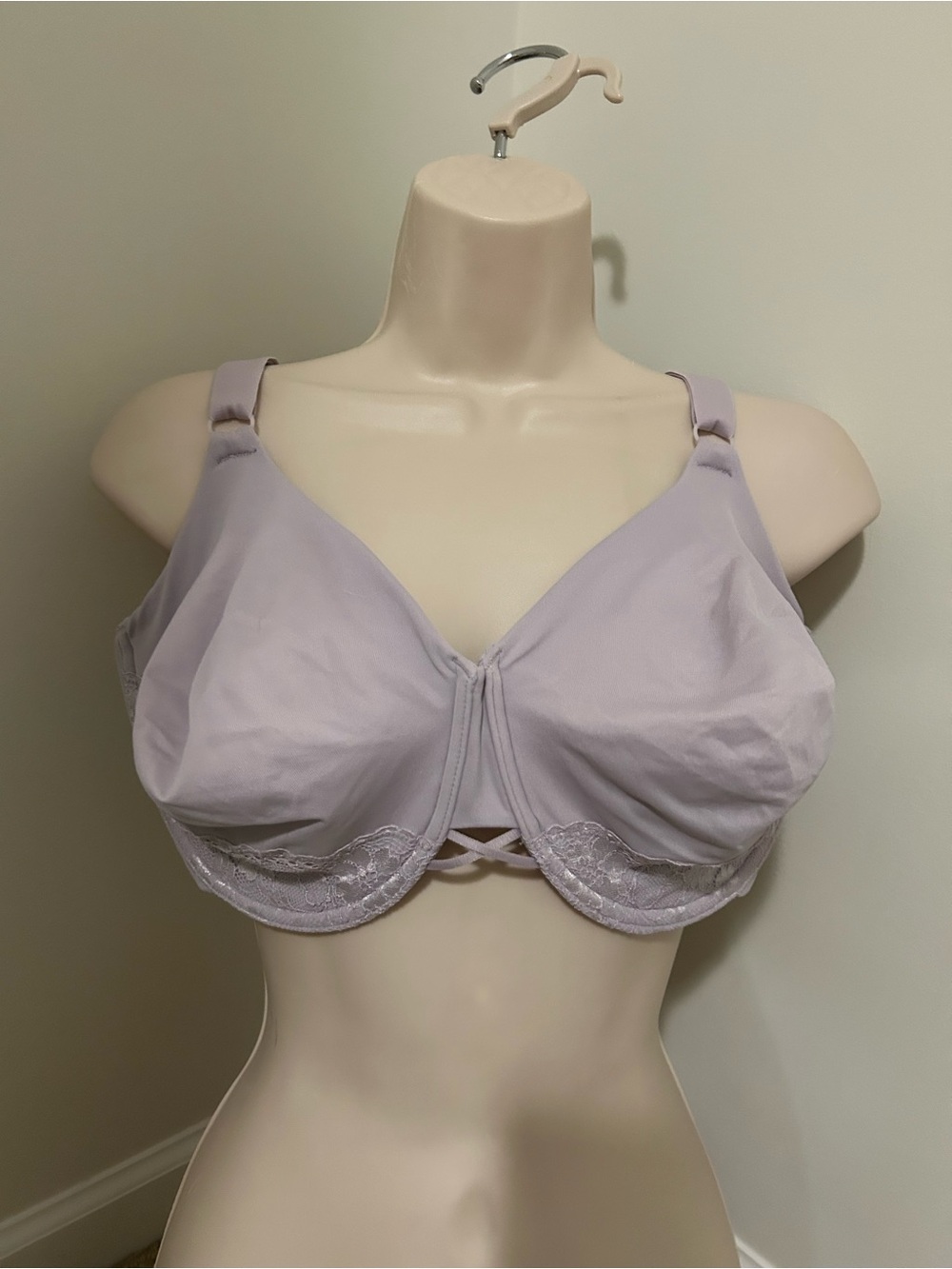 Vanity Fair Soft Lavender Full Coverage Underwire Bra 42DDD